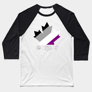 Ace Asexual Earper Pride Maple Leaf - Wynonna Earp Baseball T-Shirt